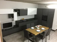 Cucina design altri colori Mobilturi cucine ad angolo Cielo nevada in Offerta Outlet