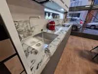 Cucina lineare in polimerico opaco a prezzo scontato 40%