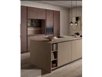 Cucina a PREZZI OUTLET in laminato materico Essebi -30%