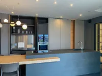 Cucina altri colori design con isola Modulnova Skill gres a soli 15350 Euro