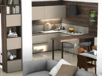 Cucina a prezzo scontato con penisola design Libra Scavolini