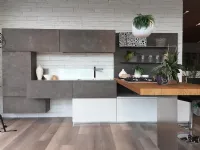 Cucina design con penisola Lube cucine Cucina mod. oltre a prezzo scontato