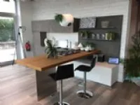 Cucina design con penisola Lube cucine Cucina mod. oltre a prezzo scontato