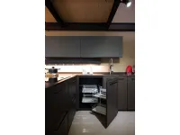 Cucina design grigio Cesar con penisola Maxima 2.2 in offerta