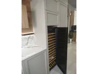 Cucina Imab design lineare tortora in laccata opaco Madeira