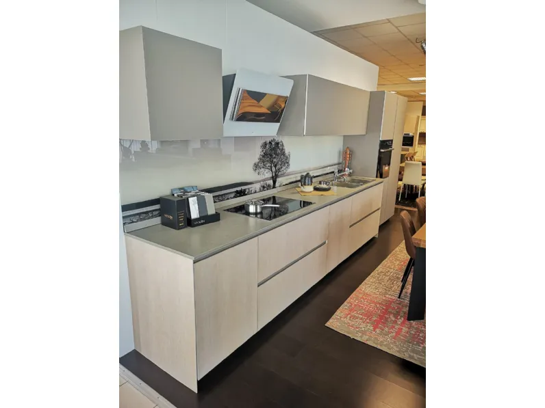 Cucina a prezzo scontato lineare design Ak04 Arrital