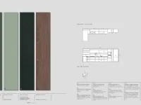 Cucina lineare moderna altri colori Ar-due Easy a soli 6050