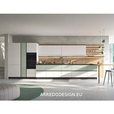 Cucina lineare moderna altri colori Ar-due Easy a soli 6050