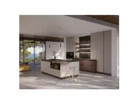 Cucina altri colori design con isola Easy Ar-due in offerta