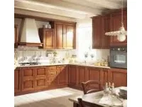 Cucina ad angolo in legno modello Nicole ad un prezzo riservato 