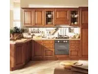 Cucina ad angolo in legno modello Nicole ad un prezzo riservato 