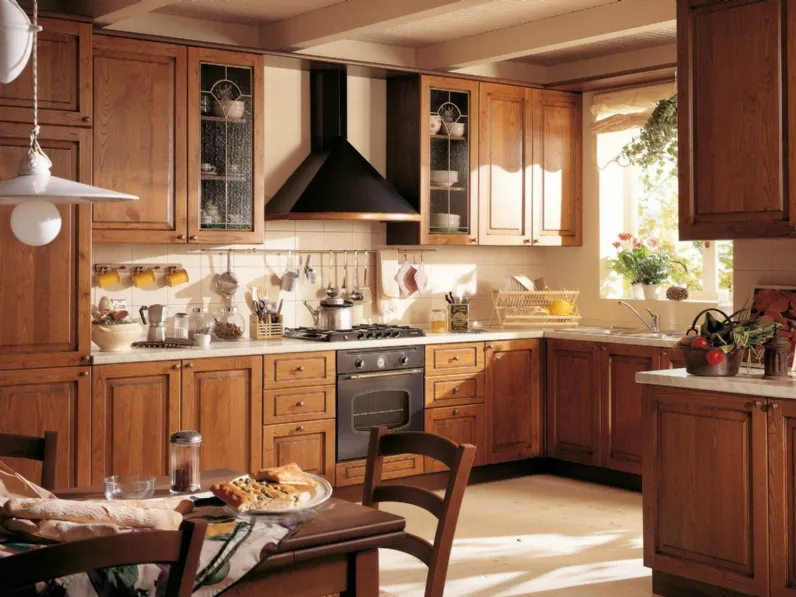 Scopri la cucina Nicole di Artigianale in OFFERTA OUTLET 