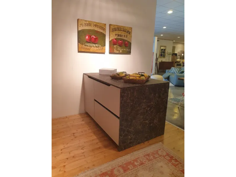 Cucina a prezzo scontato lineare moderna Spring lesmo Dibiesse