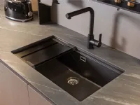 Cucina Klab 07 outlet moderna altri colori Diotti.com con isola scontata 43%