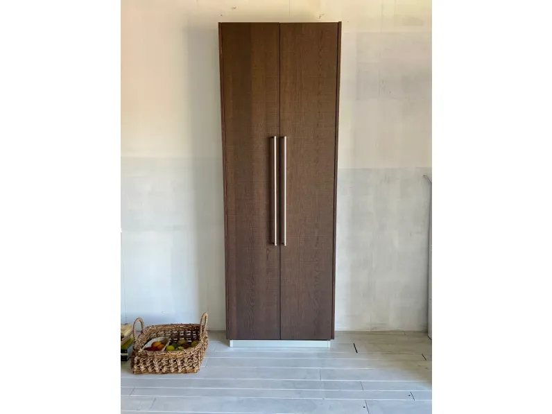 Cucina rovere moro moderna lineare Dispensa modulnova mh6 rovere raw Modulnova in offerta