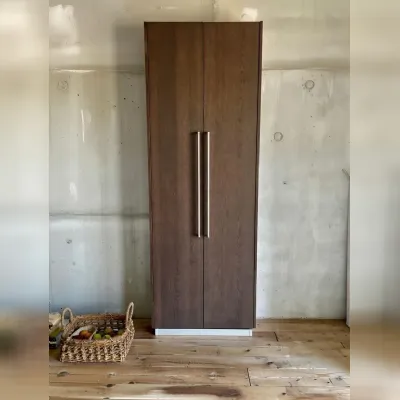 Cucina rovere moro moderna lineare Dispensa modulnova mh6 rovere raw Modulnova in offerta