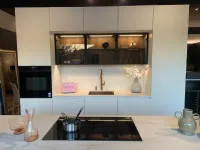 Cucina bianca design con isola D23 Doimo cucine a soli 19650 Euro