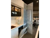 Cucina bianca design con isola D23 Doimo cucine a soli 19650 Euro