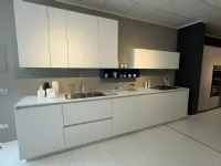 Cucina Materia moderna bianca Doimo cucine lineare scontata 50%