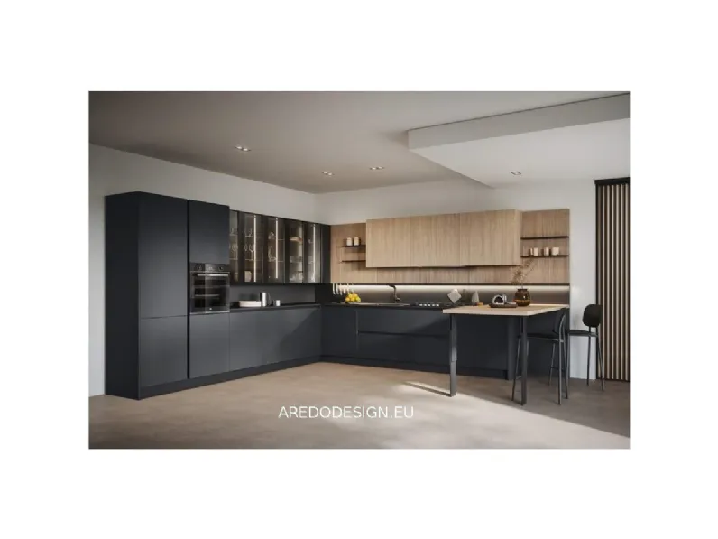 Cucina Prima cucine Domino OFFERTA OUTLET sconto 30% 
