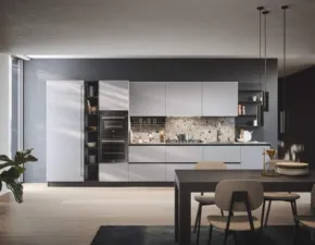 Cucina altri colori moderna lineare Prima cucine Domino composizione 09 a soli 4473