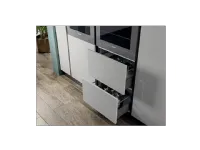 Cucina Domino moderna bianca Prima cucine lineare scontata 30%