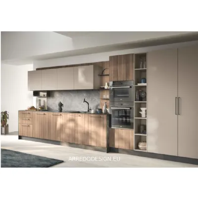 Cucina Domino lineare Prima cucine con un ribasso imperdibile