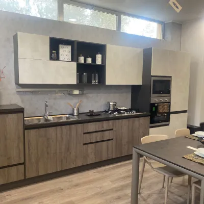 Cucina lineare Dune up Concreta cucine con un ribasso vantaggioso