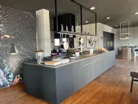 Cucina Effe.ti cucine moderna con penisola altri colori in laminato opaco E0