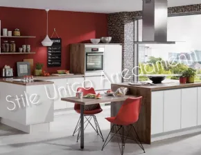 Cucina moderna bianca Colombini casa ad isola Emily a soli 7100€