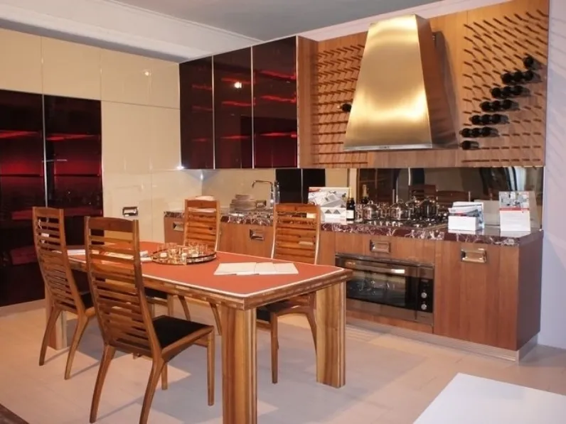 Cucina Ernestomeda mod. Barrique design R. Dordoni in Offerta Outlet