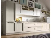 Cucina lineare classica bianca Essebi Alba a soli 9755