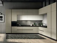 Cucina ad angolo moderna bianca Essebi Seta 06 a soli 15403 Euro