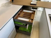 Cucina ad isola in laminato opaco a prezzo scontato 78%