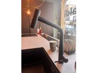 Cucina con isola in laminato materico a prezzo ribassato 55%