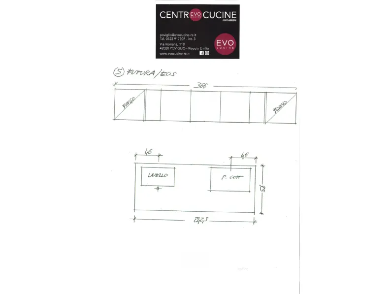 Cucina modello Cucina mod eos e futura Evo cucine PREZZO SCONTATO 50%