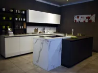 Cucina Evolution color trend-natural design bianca ad isola Stosa cucine