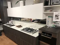 Cucina bianca moderna lineare Expo Artigianale a soli 9803