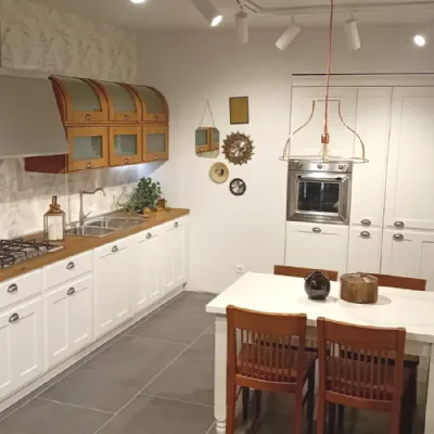 Cucina Favilla ad angolo Scavolini con uno sconto imperdibile