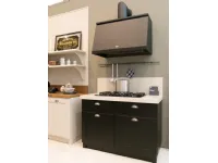 Cucina rovere moro country ad angolo Scavolini Favilla a soli 14300