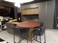 Cucina grigia design con isola Modula con isola Febal a soli 7990 Euro