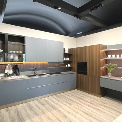 CUCINA Febal Febal casa modello modula con gola PREZZO OUTLET scontata 65%