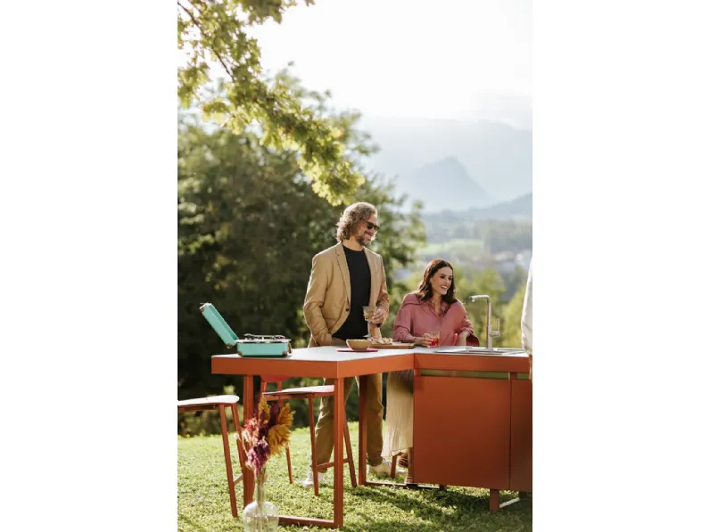 Cucina altri colori design Cucina da esterno agher  Fogher in offerta 