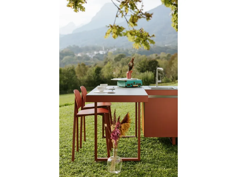 Cucina altri colori design Cucina da esterno agher  Fogher in offerta 