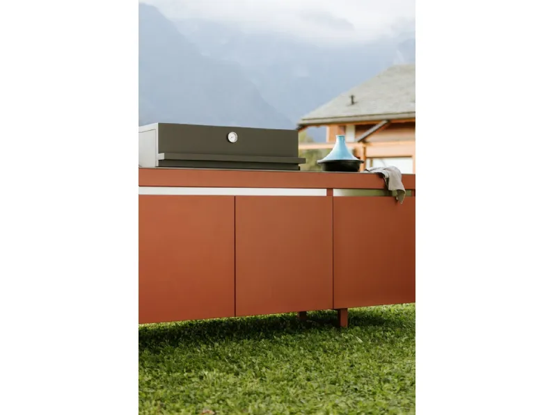 Cucina altri colori design Cucina da esterno agher  Fogher in offerta 