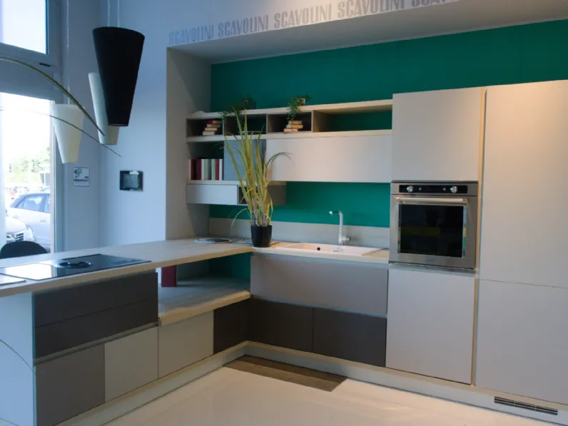 Outlet Scavolini: Cucina Foodshelf -53%! Acquista ora!