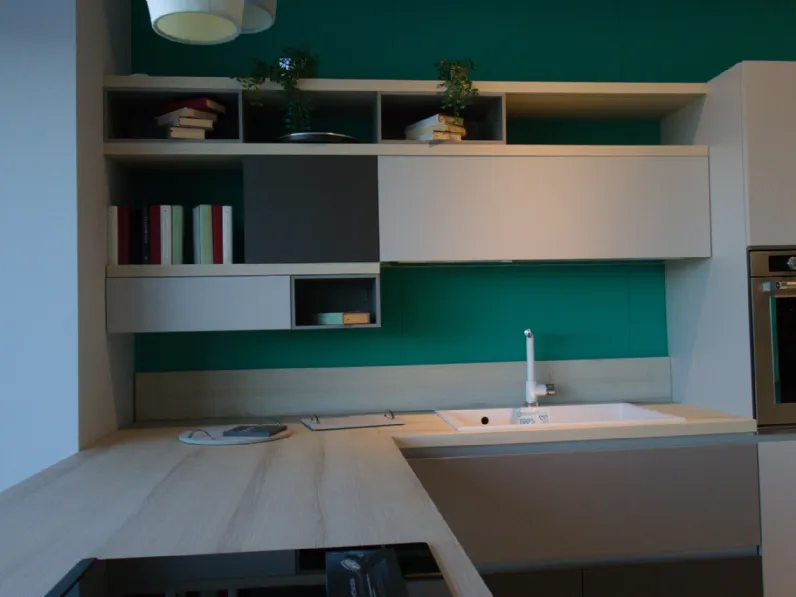 Outlet Scavolini: Cucina Foodshelf -53%! Acquista ora!