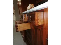 Cucina noce classica ad angolo La cascina Frame a soli 16900