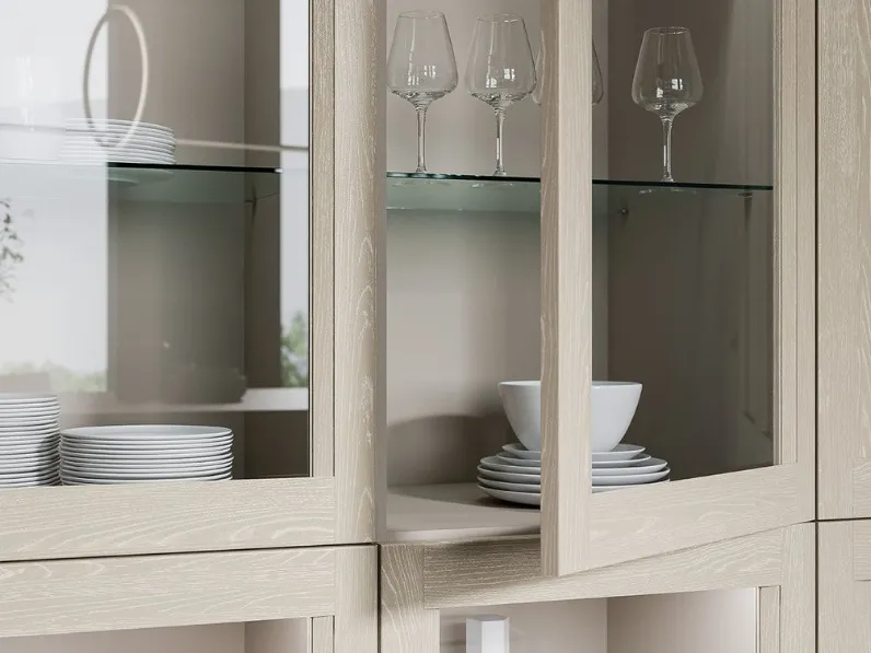 CUCINA con penisola Arredo3 Fri SCONTATA 34%