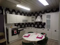 Cucina Gala febal casa classica bianca Febal ad angolo scontata 45%